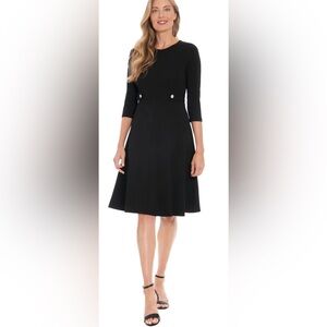 London Times
Women's Tab-Waist Fit & Flare Dress